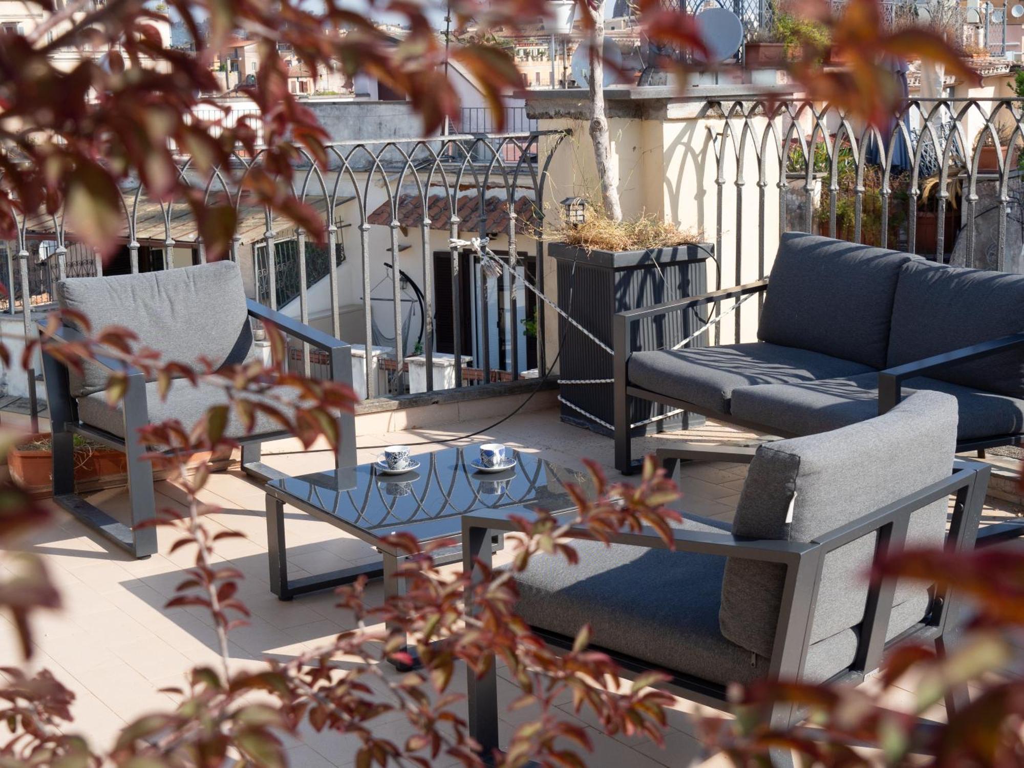 Terrace On The Monuments Of